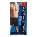 Nautica 男針織平口褲三入