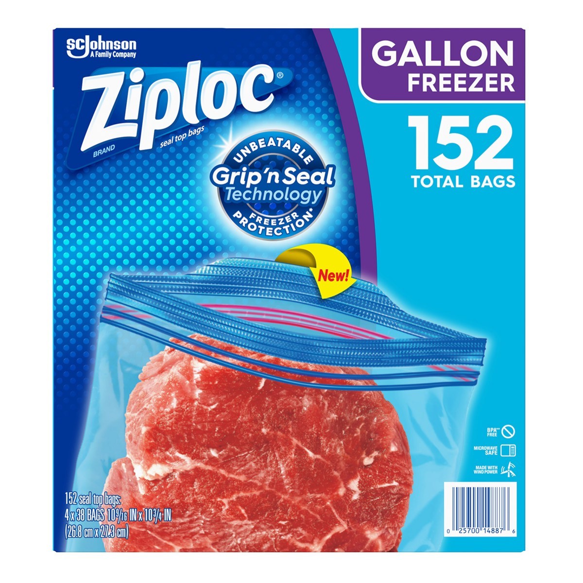[合購][截止] 好市多 Ziploc 雙層夾鏈冷凍保鮮袋