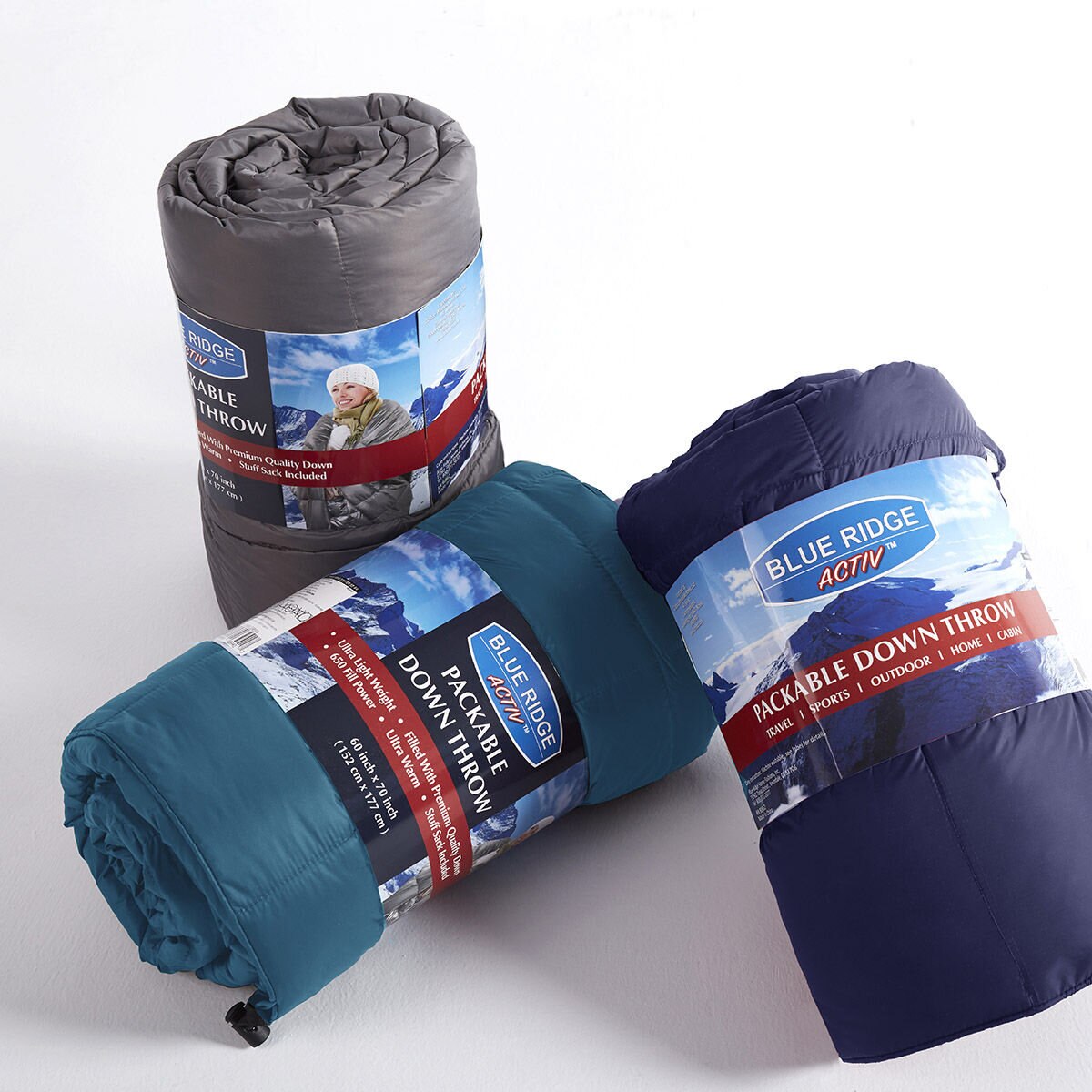 blue ridge packable down blanket