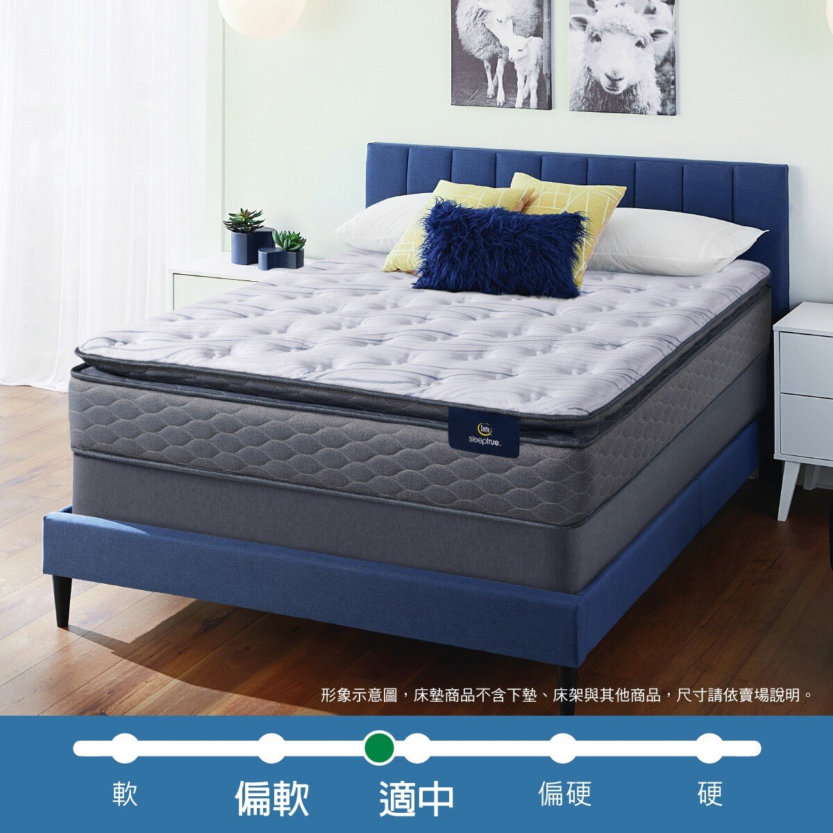 Serta Georgia 雙人床墊 151公分 X 188公分