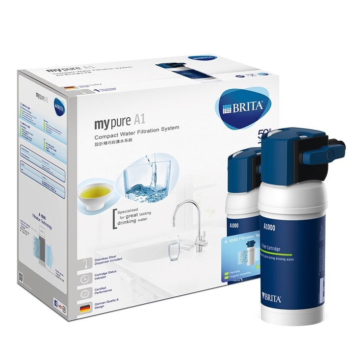 Brita Mypure A1 櫥下型長效型濾水系統 含a1000濾芯二入 Costco 好市多線上購物