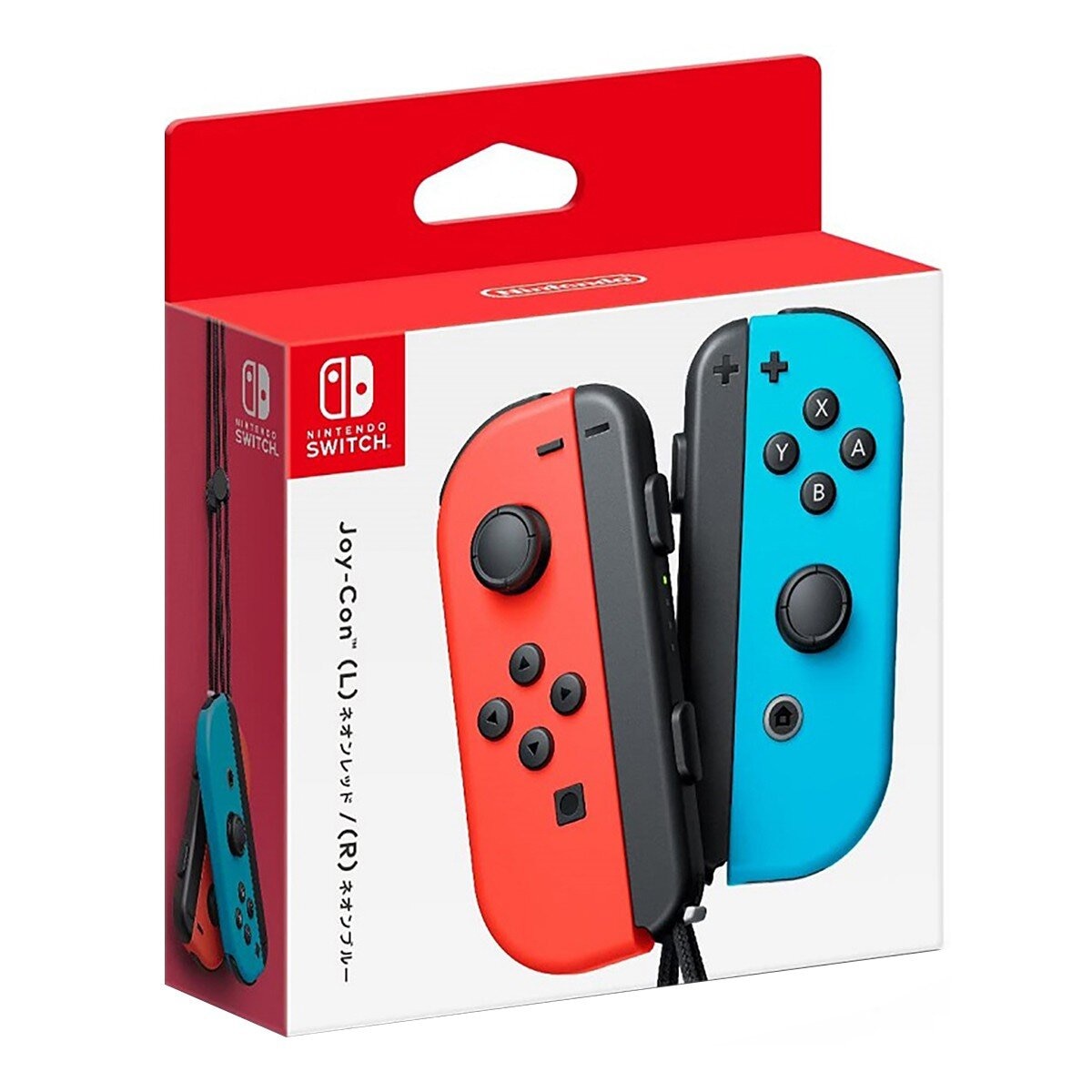 Nintendo Switch 瑪利歐賽車8 + Nintendo Switch 方向盤一組二入(手把) + Nintendo Switch JOY-CON 紅藍組合