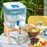 Brita 桌上型濾水箱 8.2公升 + 木架 附八入 Maxtra Pro 濾芯