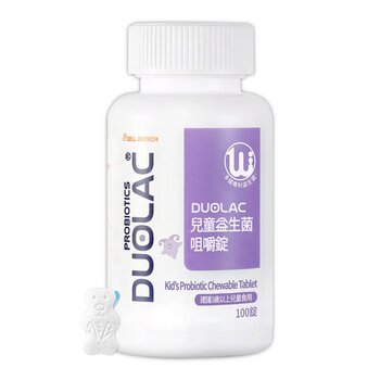 Duolac 兒童益生菌咀嚼錠 100錠