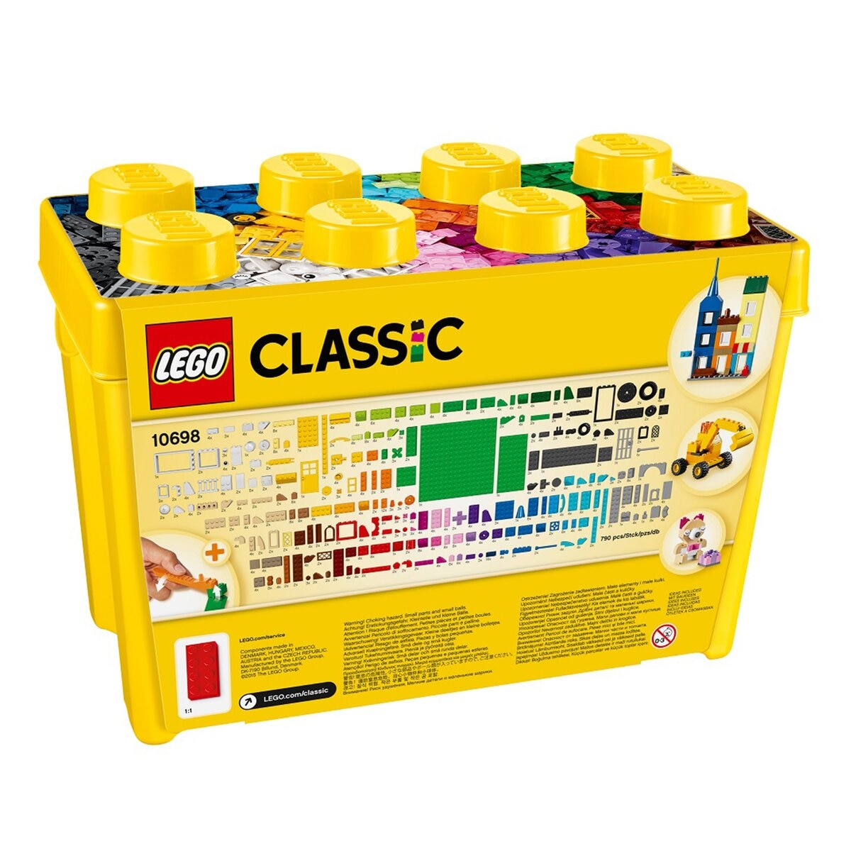 LEGO 經典系列 大型創意拼砌桶 10698