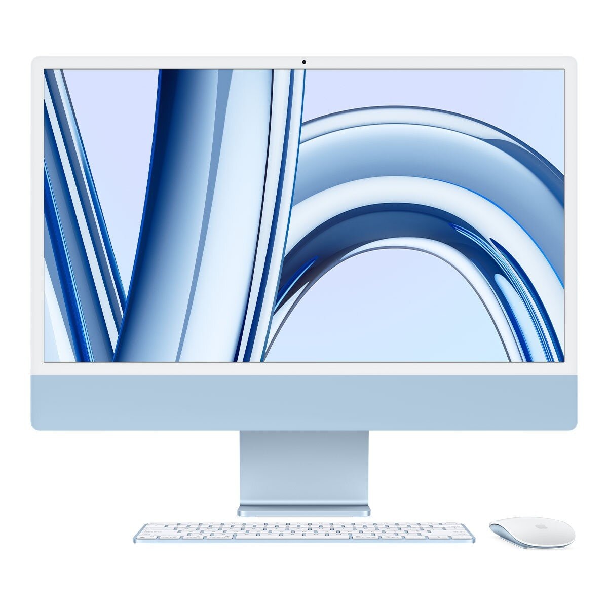 Apple iMac 24吋 搭配 M3 晶片 8 核心 CPU 8 核心 GPU 256GB SSD 藍色
