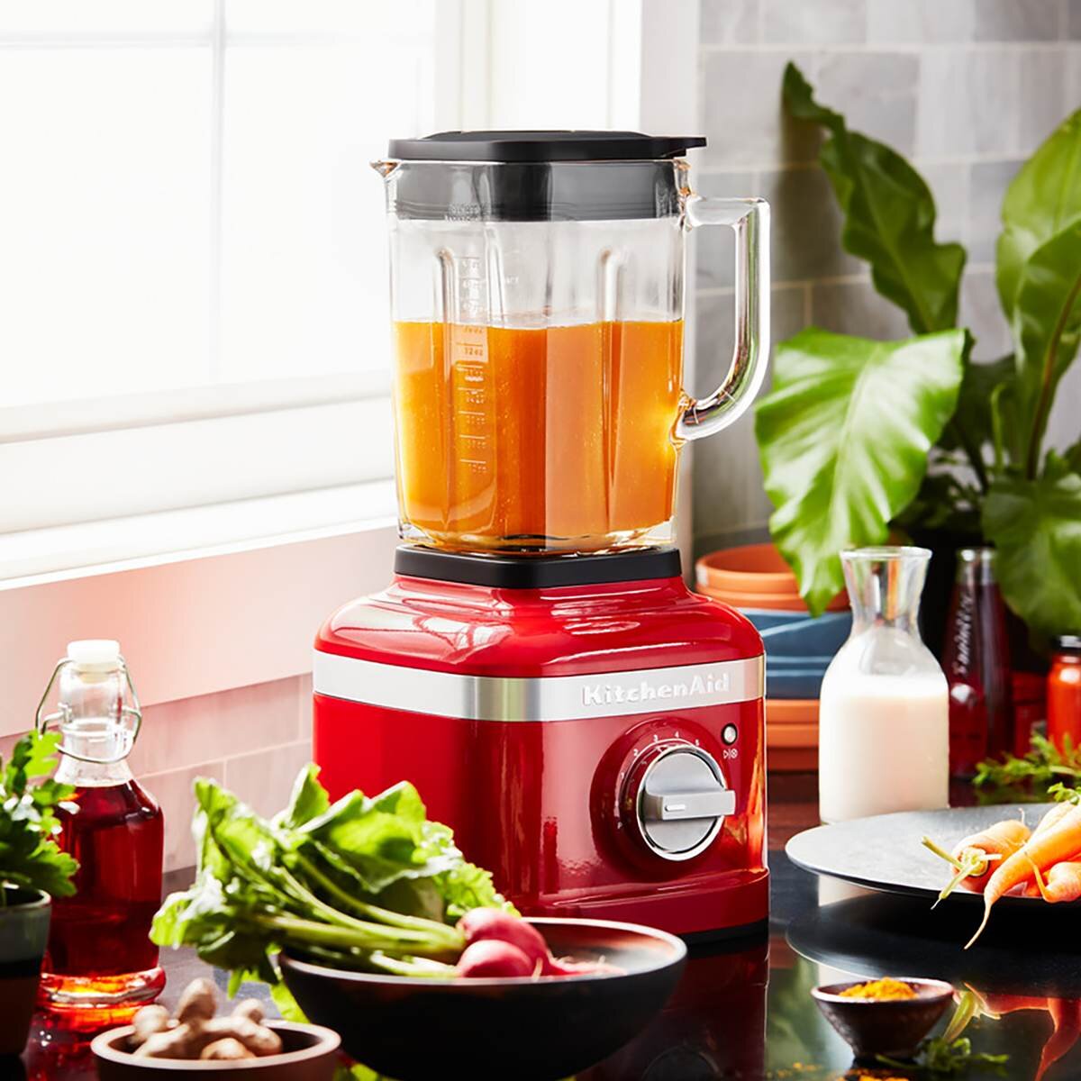 KitchenAid 1.4公升 高速多功能調理機 紅色