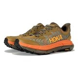 HOKA 男越野跑鞋 橘