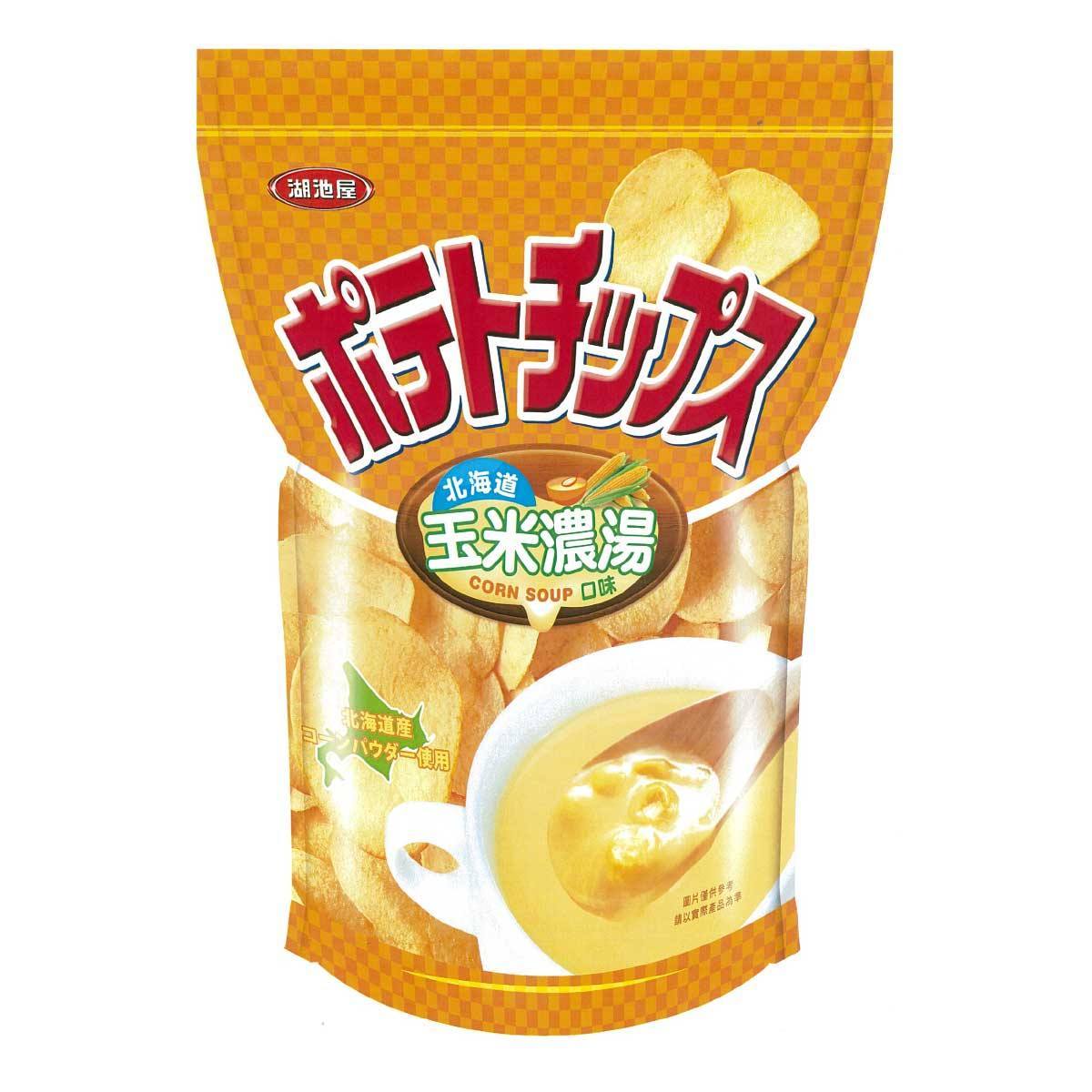 湖池屋北海道玉米濃湯口味洋芋片500公克 Costco 好市多