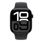 Apple Watch Series 10 LTE 46公釐 曜石黑色鋁金屬錶殼 附黑色運動錶帶 M/L