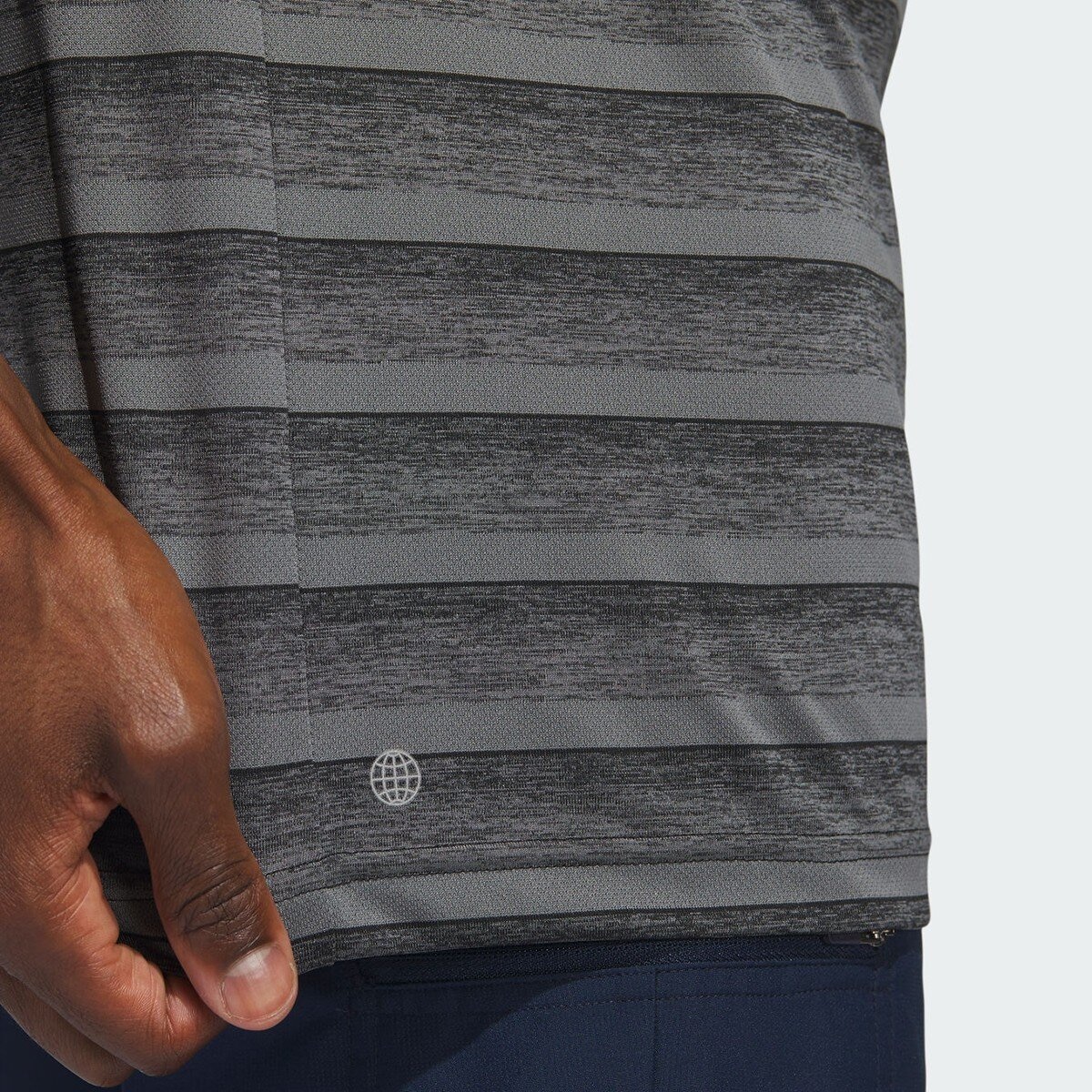 Adidas Golf 男短袖Polo衫 黑