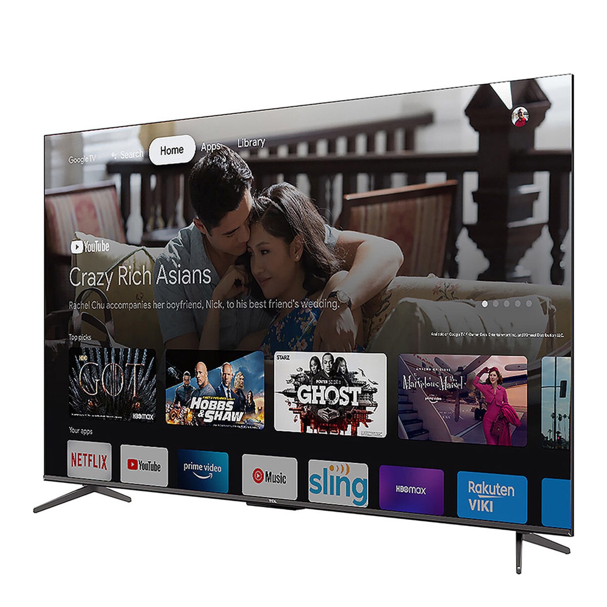 TCL 50吋4K UHD Google TV 液晶顯示器50P735 | Costco 好市多