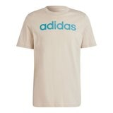 Adidas 男 Essentials Logo 短袖上衣