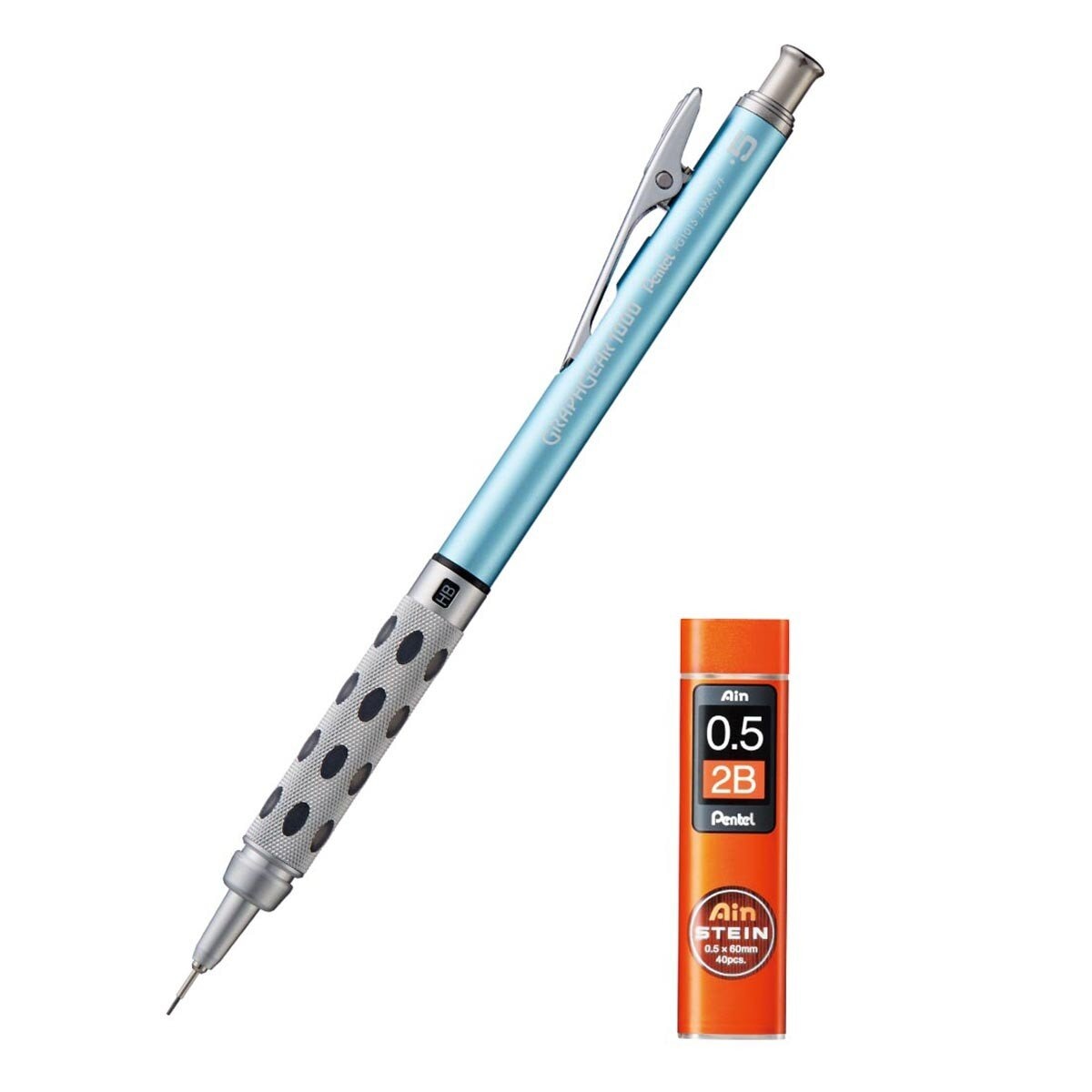 Pentel GraphGear 製圖筆 + 2B鉛筆芯多種顏色選擇