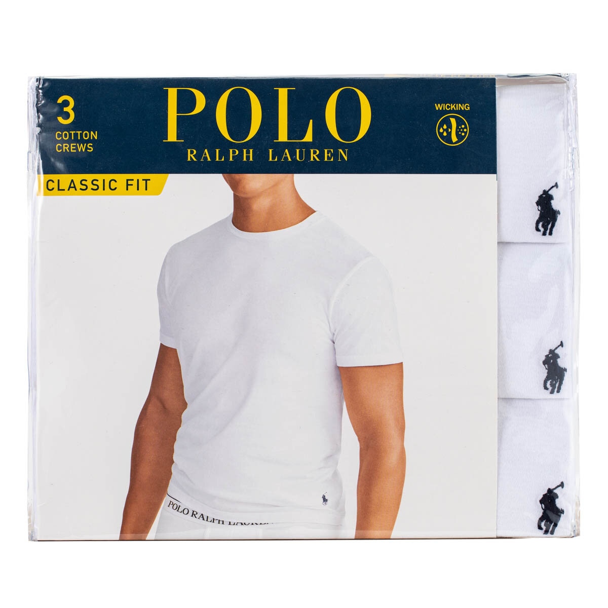 Polo Ralph Lauren 男短袖上衣 3入 白 L