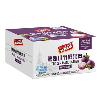 Fruit King 冷凍山竹鮮果肉 (含籽) 600公克