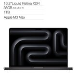 Apple MacBook Pro 16吋 搭配 M3 Max 晶片 14 核心 CPU 30 核心 GPU 1TB SSD 太空黑色