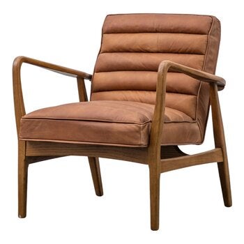 Gallery Datsun Brown 牛皮扶手椅 Gallery Datsun Brown 牛皮扶手椅