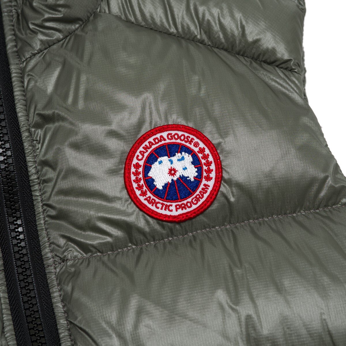 Canada Goose 女可收納式羽絨背心 綠色