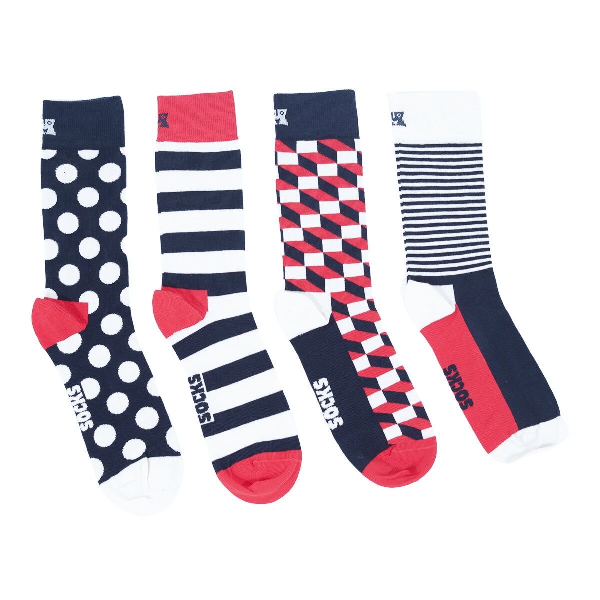 Happy Socks 男襪四入組禮盒