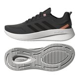 Adidas Lite Racer Rebold 女輕量透氣慢跑鞋 黑