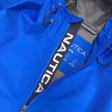 Nautica 男防風防潑水風衣外套 藍