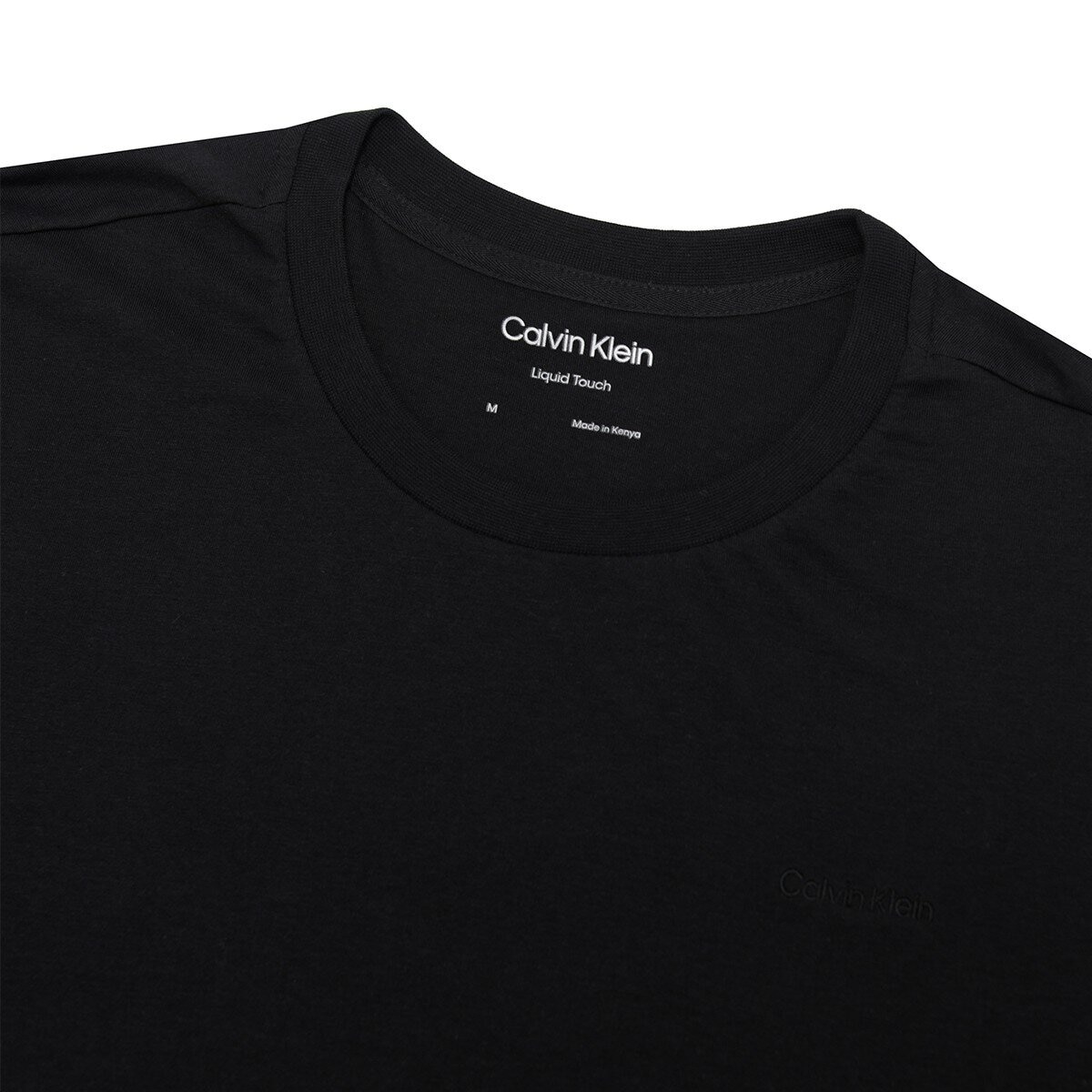 Calvin Klein 男圓領短袖上衣 黑