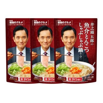 Daisho 孤獨的美食家魚介 豚骨風味火鍋湯底 700公克 X 3入 Daisho 孤獨的美食家魚介 豚骨風味火鍋湯底 700公克 X 3入