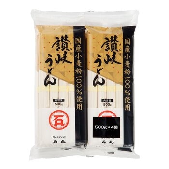 石丸製麺 讚歧細烏龍麵 500公克 X 4入