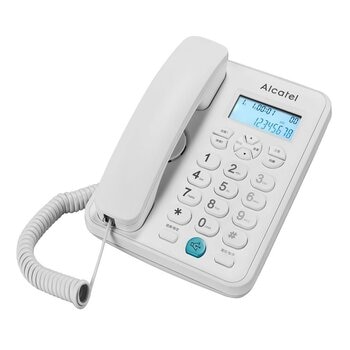 Alcatel 阿爾卡特 大字鍵有線電話機 T202TW