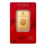 PAMP 蛇年彌月黃金條塊 999.9純金 1 oz