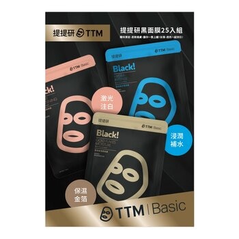提提研 黑面膜組 25入 提提研 黑面膜組 25入