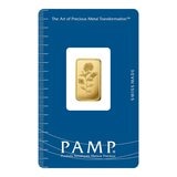 PAMP 薔薇黃金條塊 999.9純金 5公克