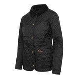 Barbour 女菱格壓紋外套 黑