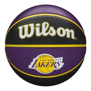威爾森 橡膠籃球 NBA 隊徽系列 湖人隊 (7號)