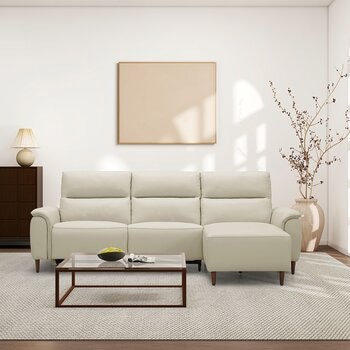 Aiden & Ivy 牛皮電動L型沙發 右 Aiden & Ivy 牛皮電動L型沙發 右