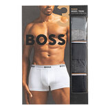 Hugo Boss Men's Boxer 3-Pack Gray