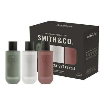 SMITH & CO. 香氛噴霧 100毫升 X 3入組 琥珀與小蒼蘭 + 零稜香豆與白麝香 + 紅玫瑰與黑莓 SMITH & CO. 香氛噴霧 100毫升 X 3入組 琥珀與小蒼蘭 + 零稜香豆與白麝香 + 紅玫瑰與黑莓