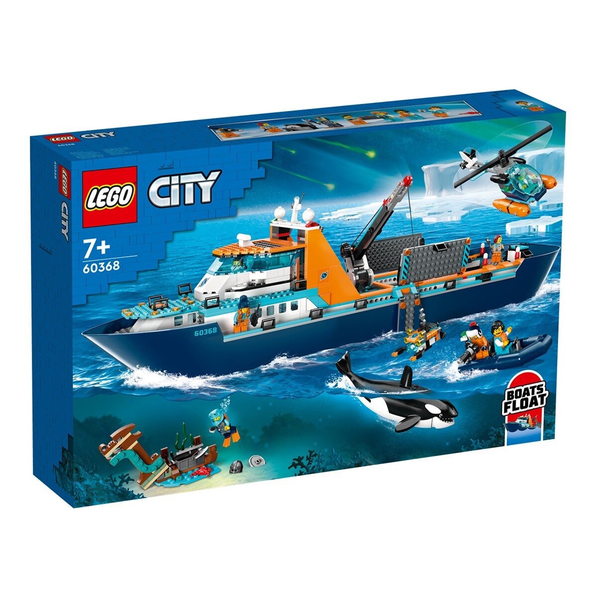 LEGO 城市系列 北極探險家之艦 60368