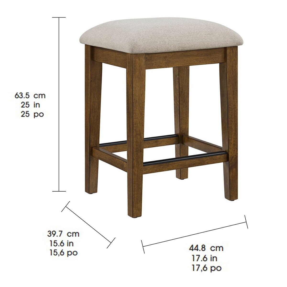 Bayside Furnishings 吧檯桌椅 4件組