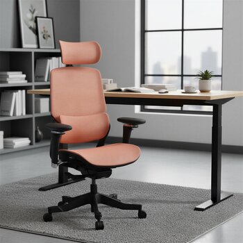 ERGOKING S5 人體工學椅 黑框橘網 ERGOKING S5 人體工學椅 黑框橘網