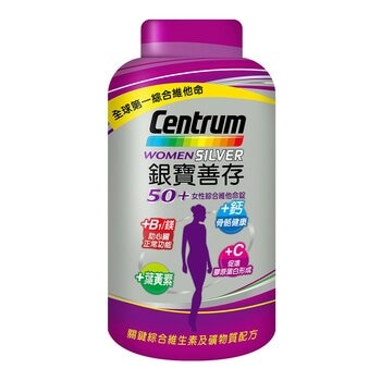 銀寶善存50+ 女性綜合維他命錠 290錠 銀寶善存50+ 女性綜合維他命錠 290錠