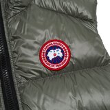 Canada Goose 女可收納式羽絨背心 綠色