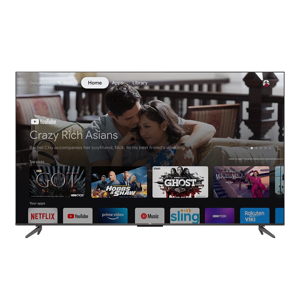 TCL 65吋4K UHD Google TV 液晶顯示器65P735 | Costco 好市多