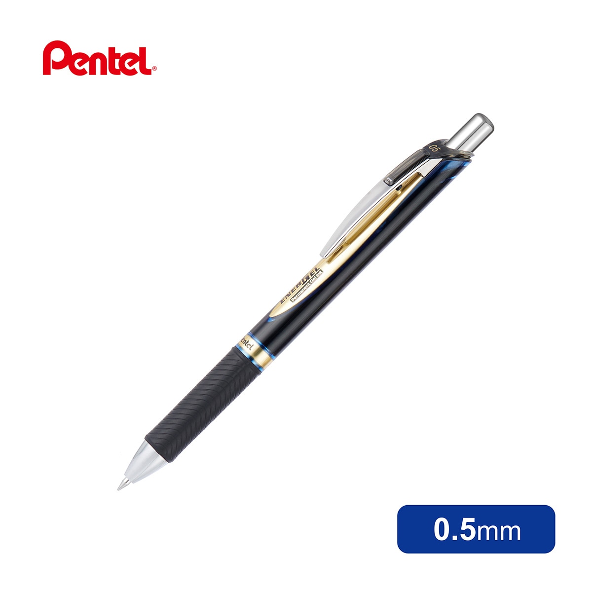 Pentel Energel 耐水極速鋼珠筆 0.5公釐 X 12支 藍