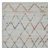 Wyatt & Ash 舒適地毯 60公分 X 182公分 紅線條