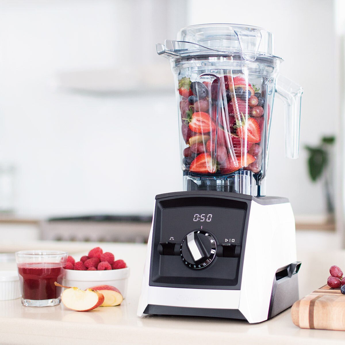 Vitamix Ascent 超跑級調理機A2500i 附專用杯碗組白| Costco 好市多