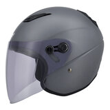 M2R 3/4罩安全帽 騎乘機車用防護頭盔 M-700 消光灰 L