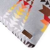 Pendleton 絨毛長抱枕 灰