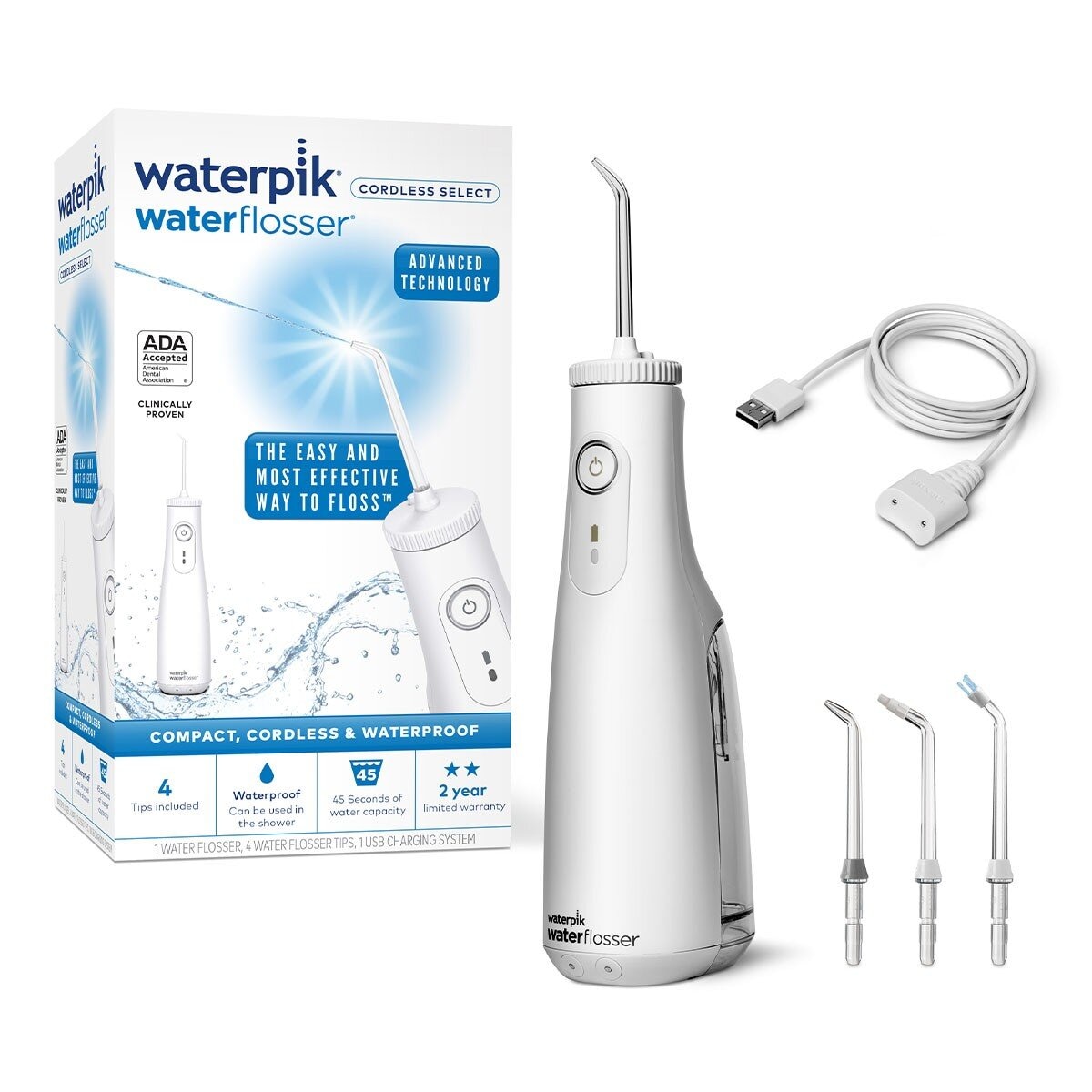 Waterpik Ultra Plus 多功能沖牙機 WP-320 + 無線沖牙機 WF-10 雙機組